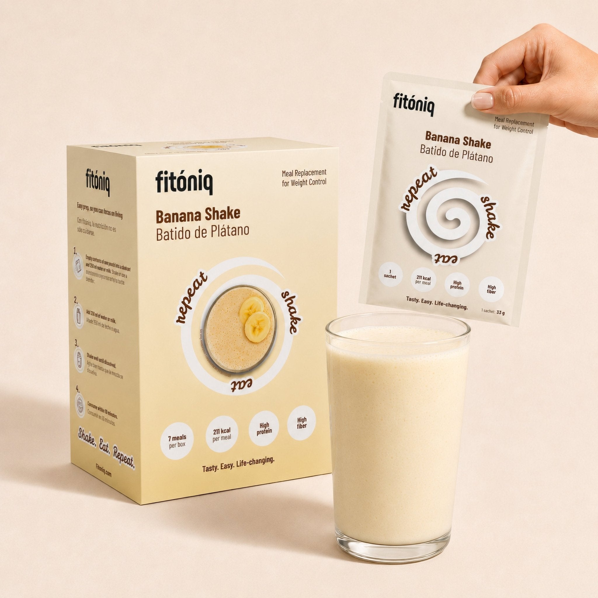 Shake cu aromă de banană Fitóniq