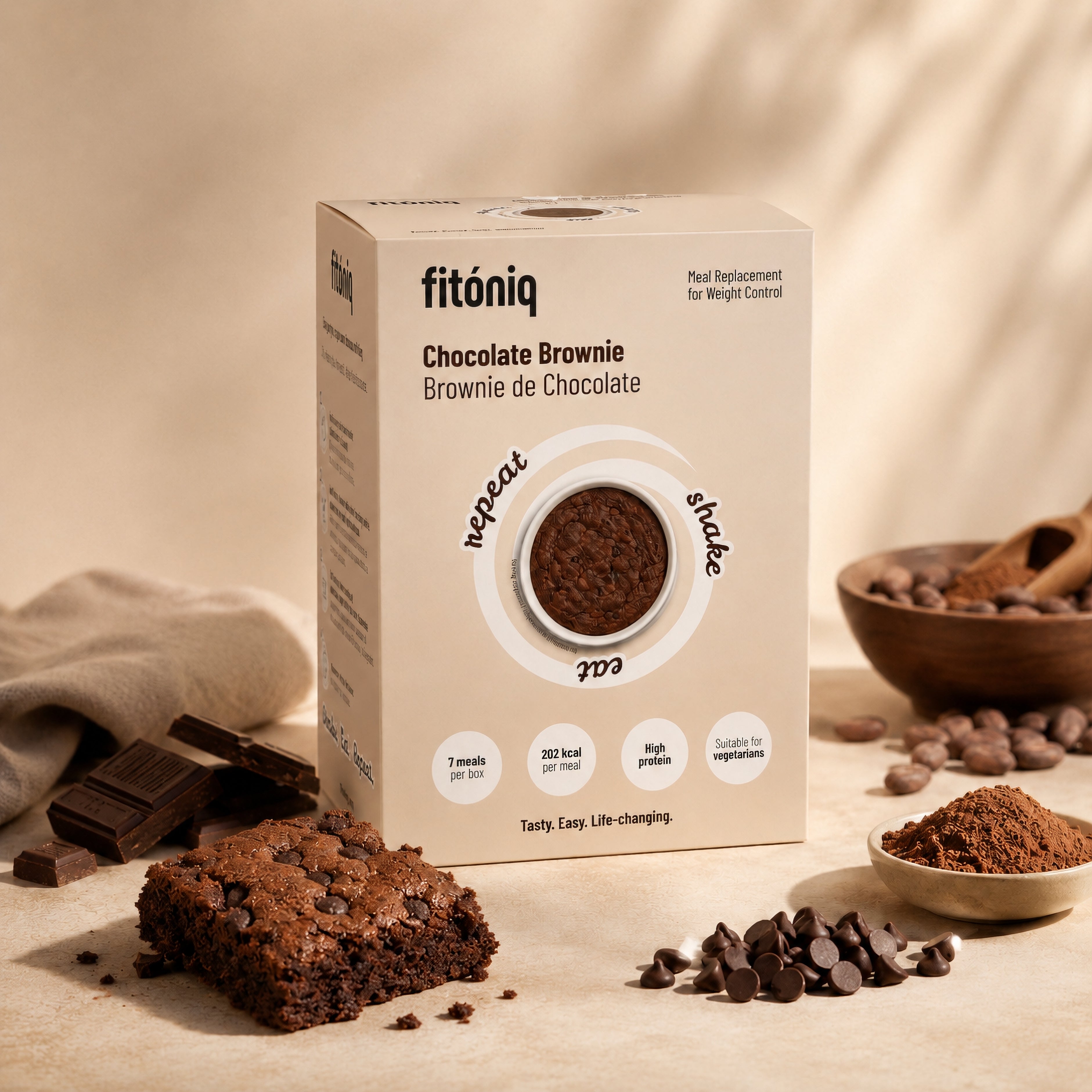 Brownie cu ciocolată Fitóniq