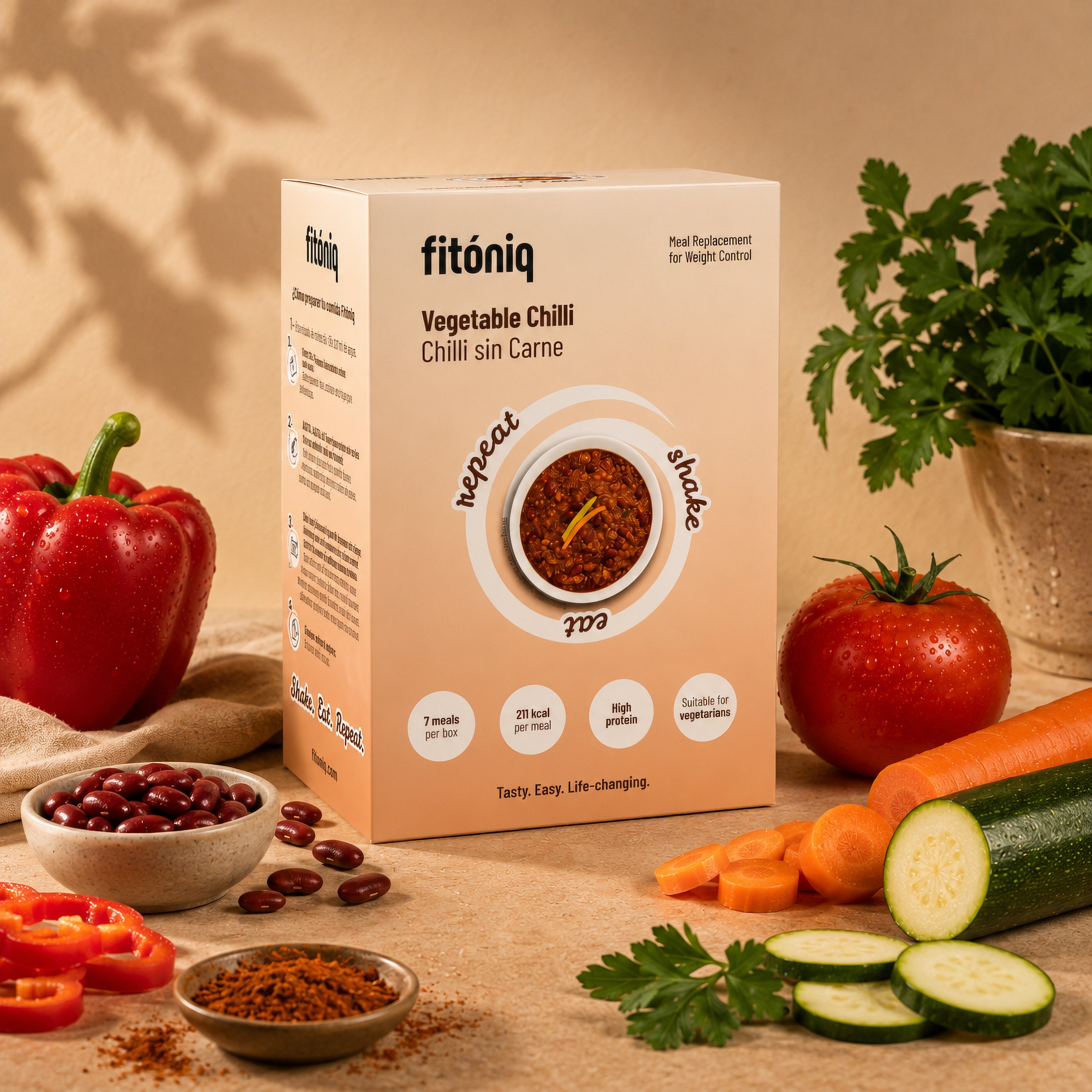 Chili fără carne Fitóniq