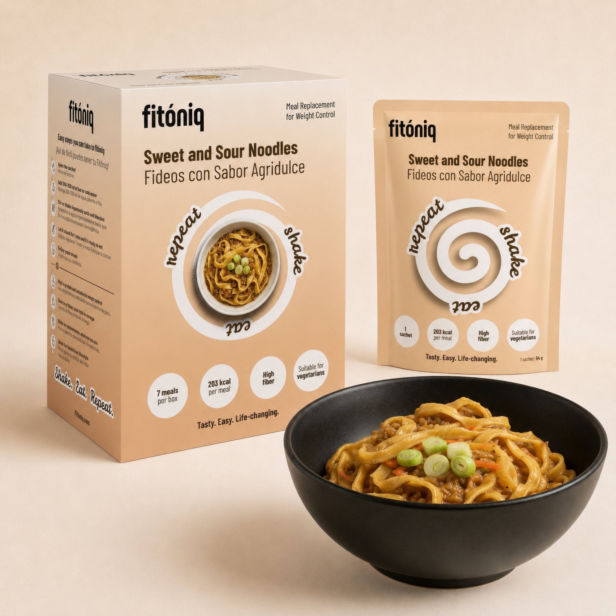 Tăiței cu aromă dulce-acrișoară Fitóniq